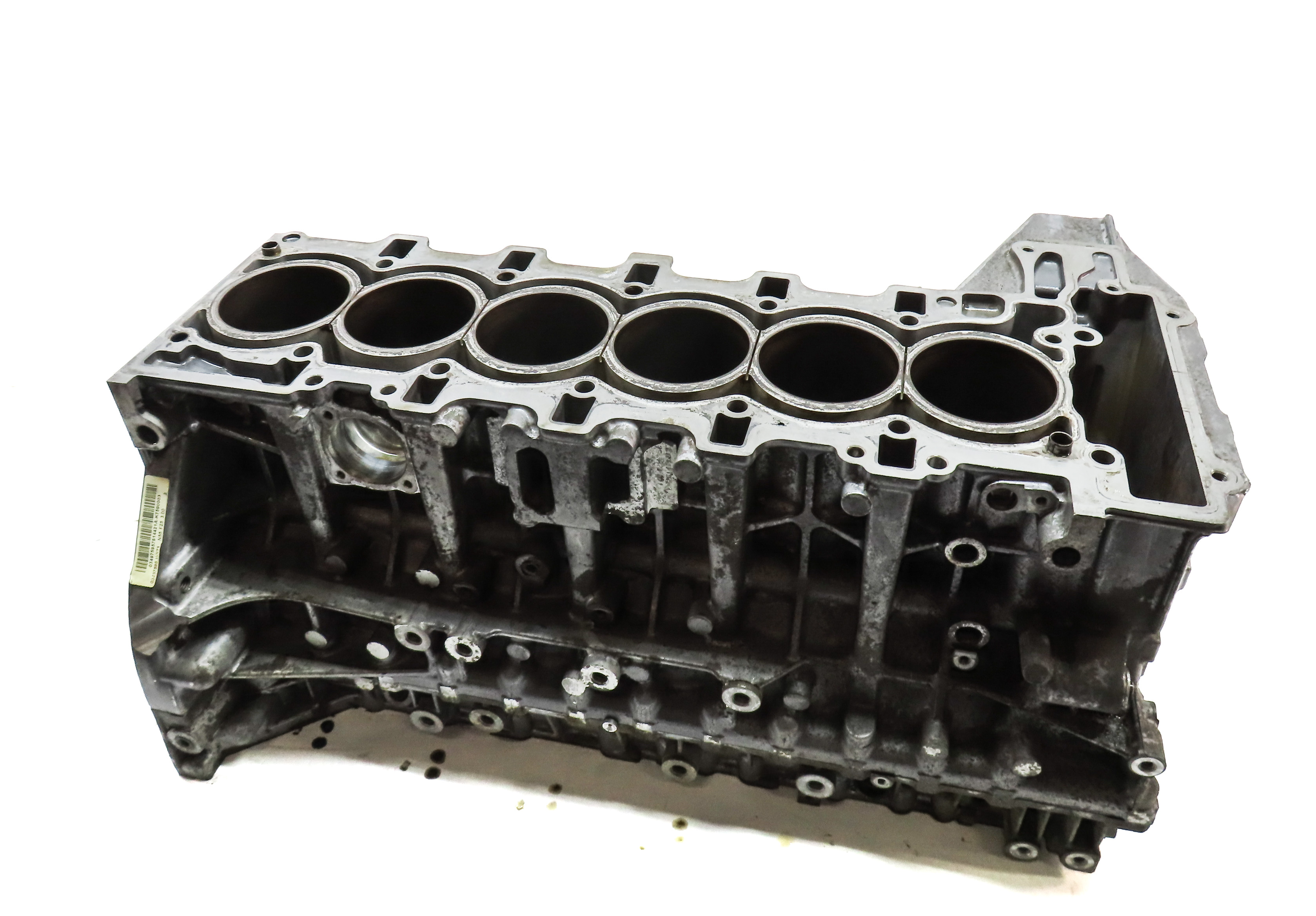 10-12 BMW 135i 335i 535i X3 X5 (E90 F10 E70 E71) 3.0L N55 ENGINE CYLINDER BLOCK — exact item pictured